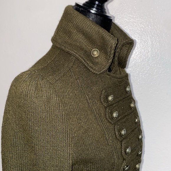 Y2K Aryn K. Green Military Button Jacket S - Picture 3 of 9